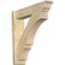Ekena Millwork Balboa Rough Sawn Traditional Outlooker, Douglas Fir, 6"W x 26"D x 26"H OUT06X26X26BOA01RDF - alternate 1